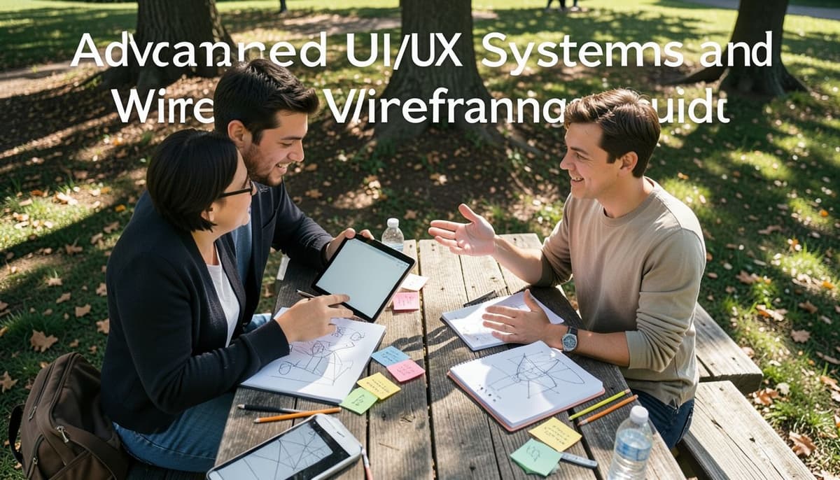 Hướng dẫn về hệ thống UI/UX nâng cao và wireframe