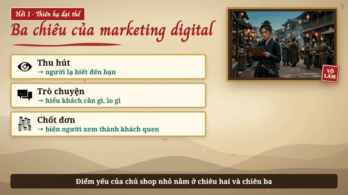 Võ Lâm Marketing: Marketing Digital theo lối kiếm hiệp