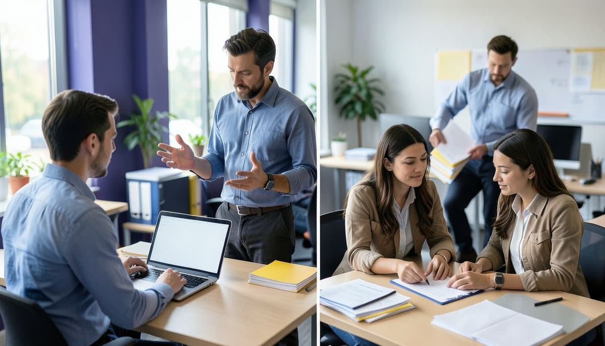 Một sơ đồ so sánh cho thấy một chatbot phản hồi người dùng, tự động hóa dựa trên quy tắc theo các con đường quyết định cố định, và một đại lý tài chính có giới hạn thu thập hồ sơ, chọn các hành động được phép và chuyển tiếp một ngoại lệ cho người xem xét.