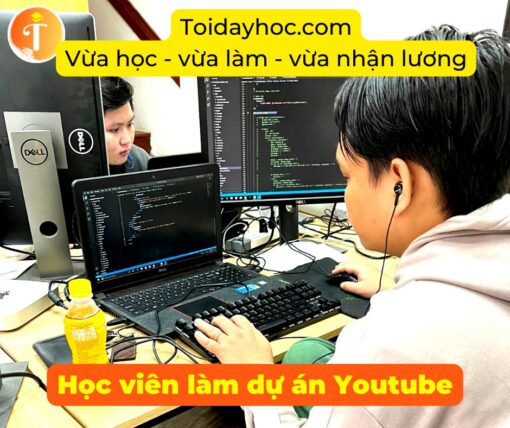 Khóa học lập trình vừa học vừa làm vừa nhận lương tại trung tâm Toidayhoc