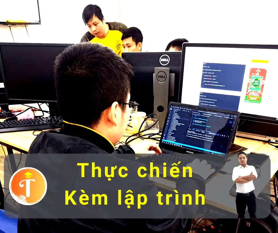 Khóa học lập trình dự án thực tế tại TOidayhoc đà nẵng