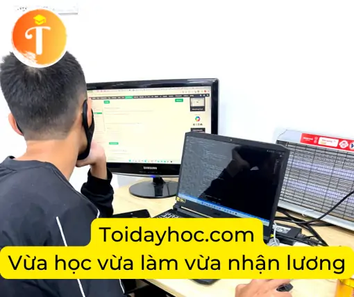 Vừa học lập trình vừa làm tại Toidayhoc